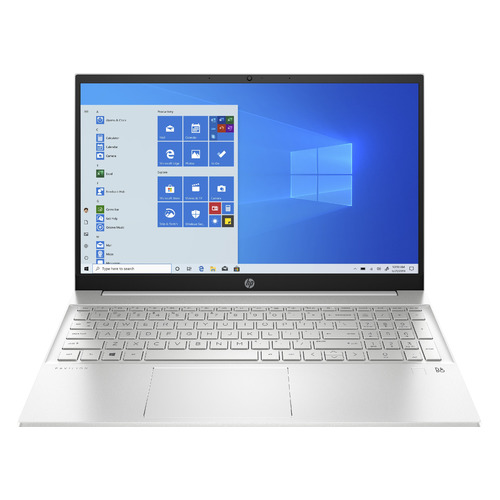 Ноутбук HP Pavilion 15-eg0194ur, 15.6", IPS, Intel Core i3 1115G4 3.0ГГц, 8ГБ, 256ГБ SSD, Intel UHD Graphics , Windows 11 Home, 63Z25EA, серебристый