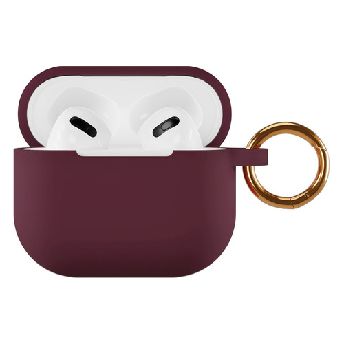 Кейс vlp-SCAP4-25MS, для AirPods 3, бордовый