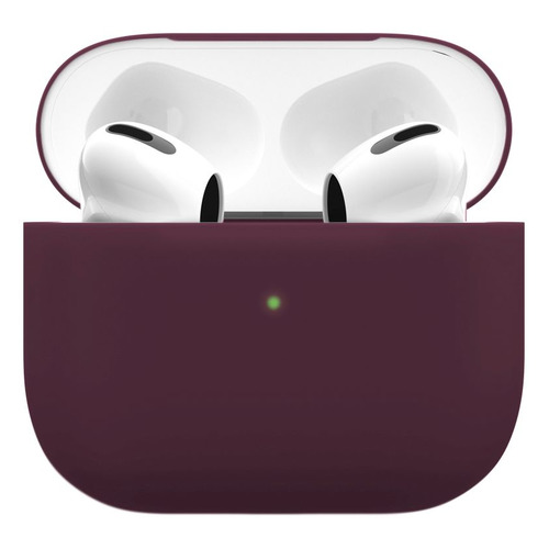 Кейс vlp-SCAP4-08MS, для AirPods 3, бордовый