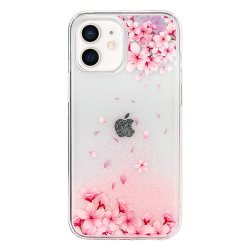 Чехол (клип-кейс) SwitchEasy Flash Sakura, для Apple iPhone 12 mini, разноцветный [gs-103-121-160-137]