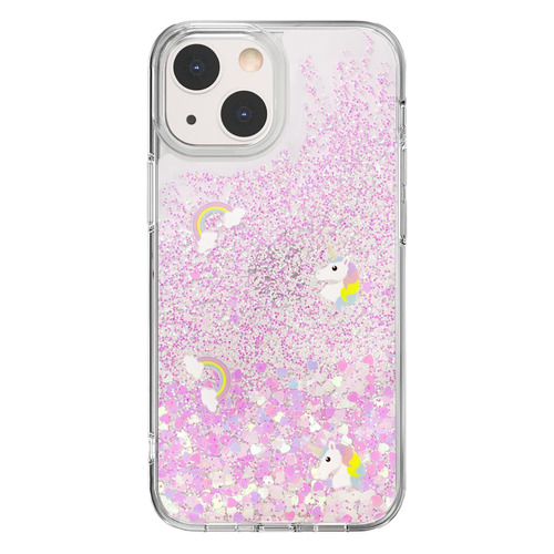 Чехол (клип-кейс) SwitchEasy Starfield Happy park, для Apple iPhone 13 mini, разноцветный [gs-103-207-171-94]