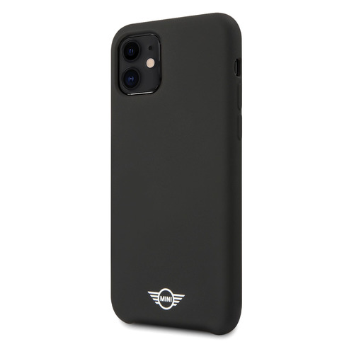Чехол (клип-кейс) Mini, для Apple iPhone 11, черный [mihcn61sibk]