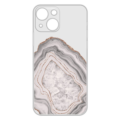 Чехол (клип-кейс) GRESSO Air, для Apple iPhone 13, прозрачный/розовый [gr17aaae9115]