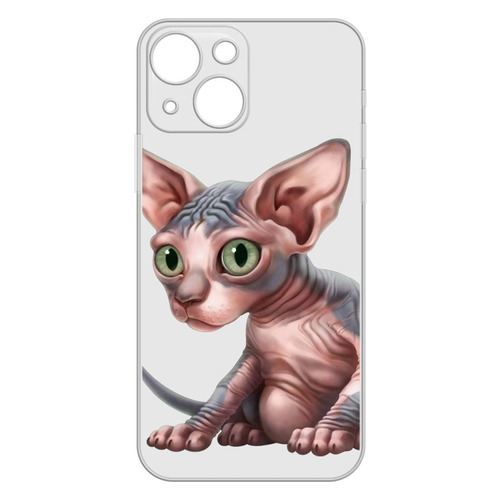 Чехол (клип-кейс) GRESSO Air, для Apple iPhone 13, прозрачный/рисунок [gr17aaae9117]
