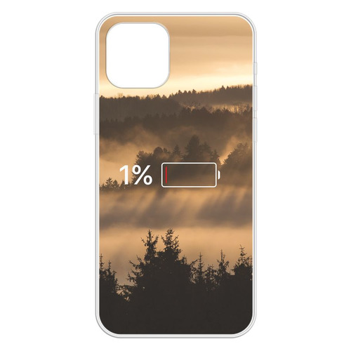 Чехол (клип-кейс) GRESSO Air, для Apple iPhone 11, черный/бежевый [gr17aaae9136]