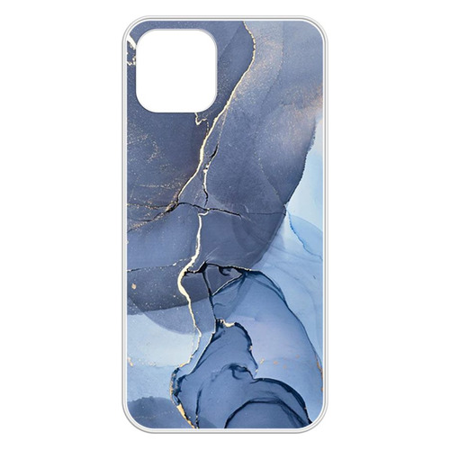 Чехол (клип-кейс) GRESSO Air, для Apple iPhone 11, прозрачный/голубой [gr17aaae9149]