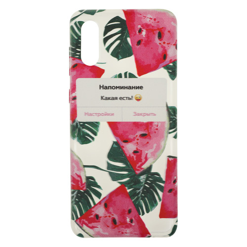 Чехол (клип-кейс) GRESSO Air, для Samsung Galaxy A02, прозрачный/рисунок [gr17aaae9165]