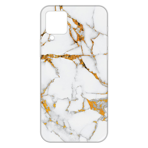 Чехол (клип-кейс) GRESSO Air, для Samsung Galaxy A12, прозрачный/белый [gr17aaae9272]