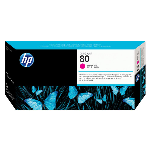 Печатающая головка HP 80 C4822A пурпурный для HP DJ 1050c/c plus/1055