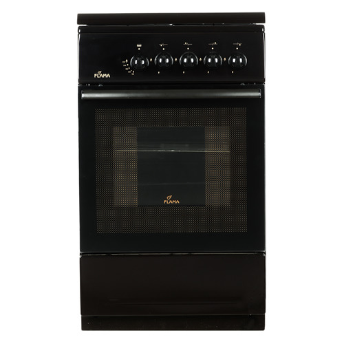 Газовая плита Flama FG 2406 B, газовая духовка, эмаль, коричневый