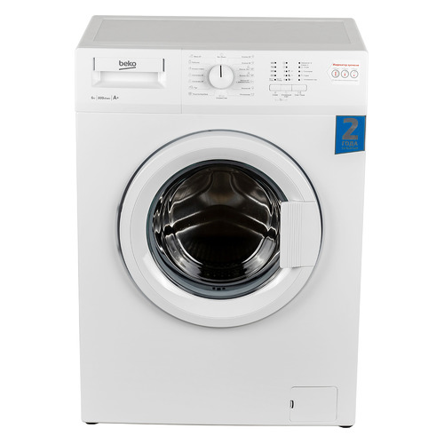 Стиральная машина Beko WRE64P1BWW, фронтальная, 6кг, 800об/мин