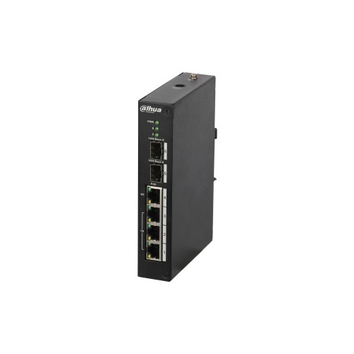 Коммутатор Dahua DH-PFS4206-4P-120 управляемый 3x10/100BASE-TX 1x10/100/1000BASE-T 1x10/100/1000BASE
