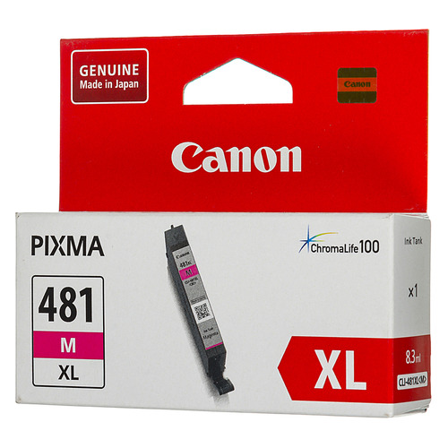Картридж Canon CLI-481XL M, пурпурный / 2045C001