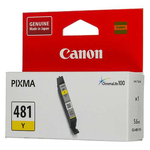 Картридж Canon CLI-481 Y, желтый / 2100C001
