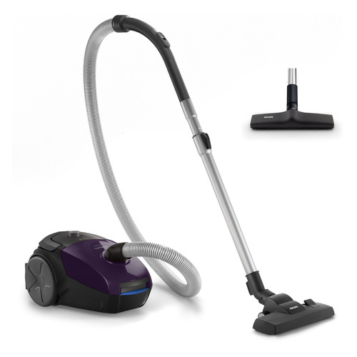 Пылесос Philips PowerGo FC8295/01, 2000Вт, фиолетовый/черный