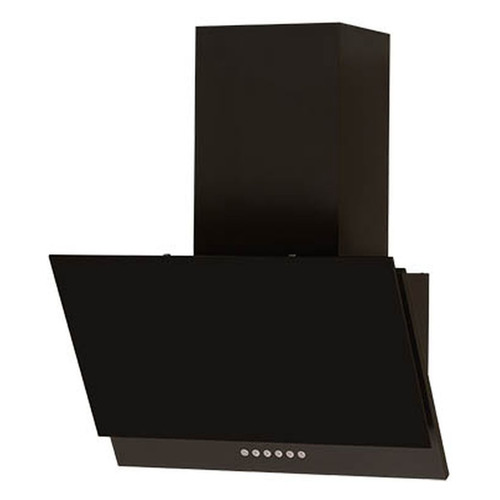 Вытяжка каминная Elikor Рубин S4 60П-700-Э4Д, антрацит/черное стекло, кнопочное управление [кв i э-700-60-1098]
