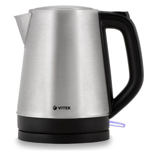 Чайник электрический Vitek VT-7040 ST, 2200Вт, серебристый