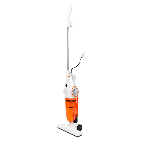 Ручной пылесос (handstick) KitFort КТ-523-1, 600Вт, белый/оранжевый
