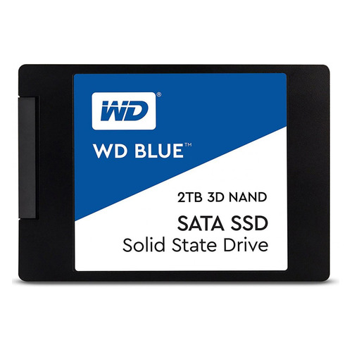 SSD накопитель WD Blue WDS200T2B0A 2ТБ, 2.5", SATA III
