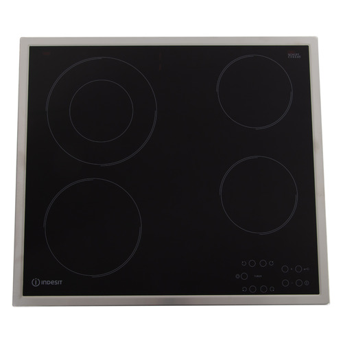 Варочная панель Indesit RI 261 X, Hi-Light, независимая, черный