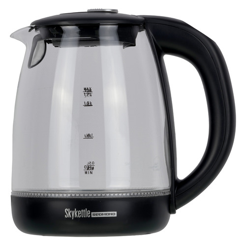 Чайник электрический Redmond RK-G210S SkyKettle, 2200Вт, черный матовый
