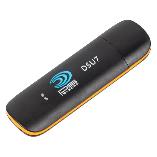 Модем DS Telecom DSU7 3G, внешний, черный