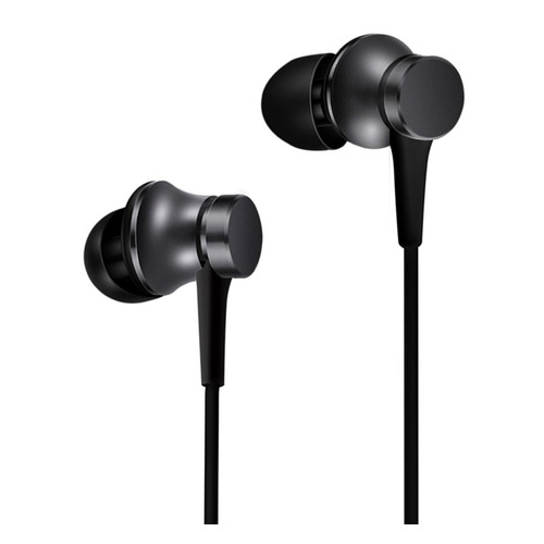 Гарнитура Xiaomi Mi In-Ear Basic, 3.5 мм, вкладыши, черный [zbw4354ty/hsej03jy]