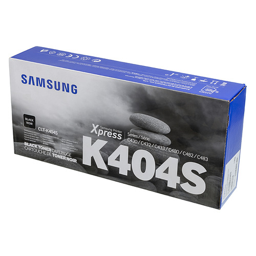Картридж Samsung CLT-K404S, черный / SU108A