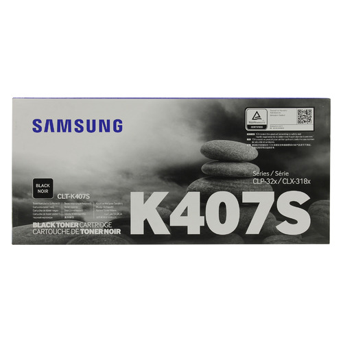 Картридж Samsung CLT-K407S, черный / SU132A