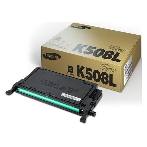 Картридж Samsung CLT-K508L, черный / SU191A