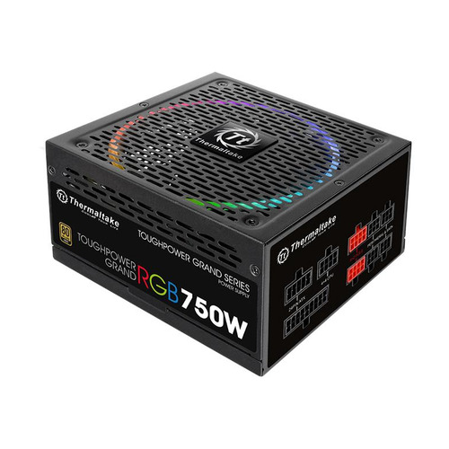Блок питания Thermaltake Toughpower Grand RGB, 750Вт, 140мм, черный, retail [ps-tpg-0750fpcgeu-r]