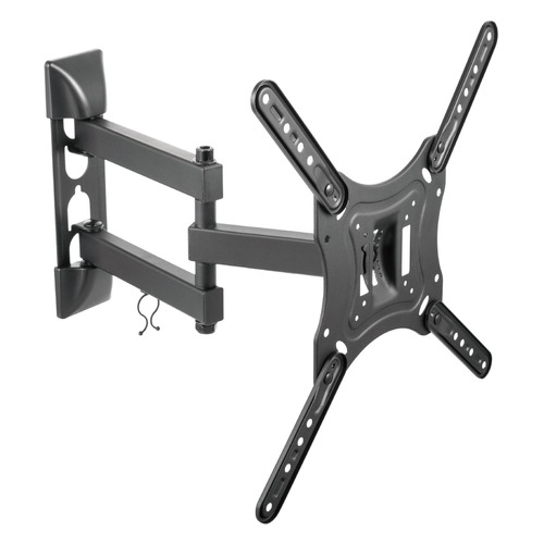 Кронштейн для телевизора ULTRAMOUNTS UM 870, 23-55", настенный, поворот и наклон, черный