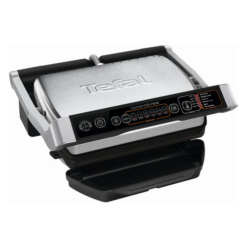 Электрогриль Tefal Optigrill GC706D34, черный и серебристый [7211002945]