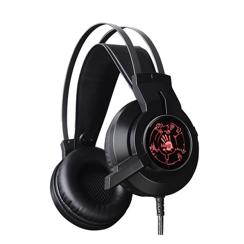 Гарнитура игровая A4TECH Bloody G430, для компьютера, мониторные, черный [g430 black]