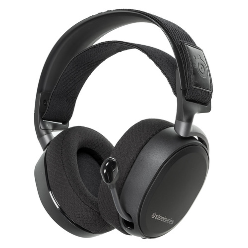 Гарнитура игровая SteelSeries Arctis Pro, для компьютера, мониторные, черный [61486]