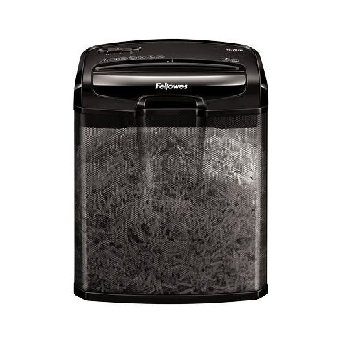 Уничтожитель бумаг Fellowes PowerShred M-7Cm, P-4, 4х35 мм, 7 лист. одновременно, 13л [fs-47018]