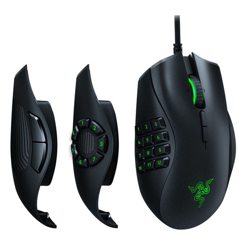 Мышь Razer Naga Trinity, игровая, оптическая, проводная, USB, черный [rz01-02410100-r3m1]