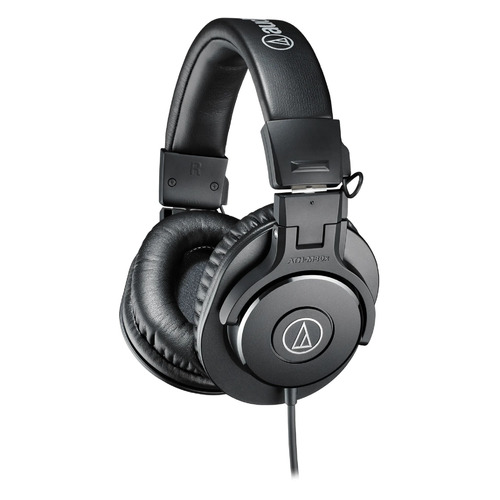 Наушники Audio-Technica ATH-M30X, 3.5 мм, мониторные, черный [15116965]