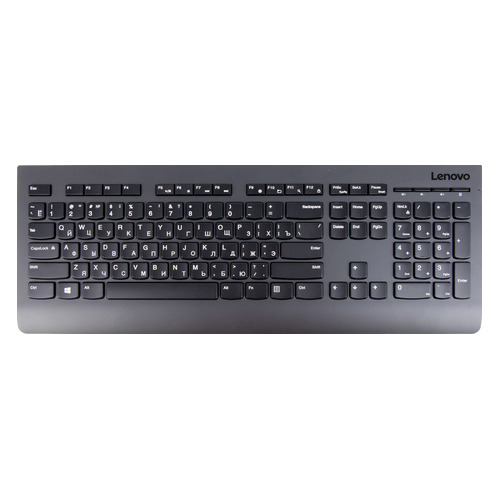 Клавиатура Lenovo Professional, USB, Радиоканал, черный [4x30h56866]