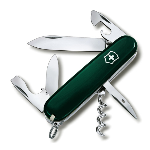 Складной нож Victorinox Spartan, функций: 12, темно-зеленый , коробка картонная [1.3603.4r]