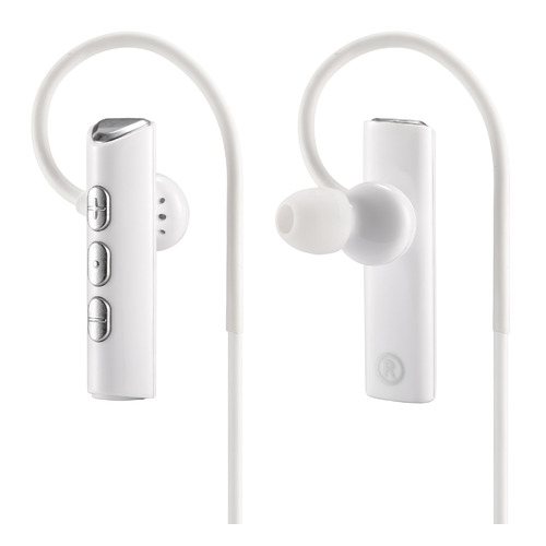 Гарнитура Digma BT-01, Bluetooth, вкладыши, белый [e703bt white]