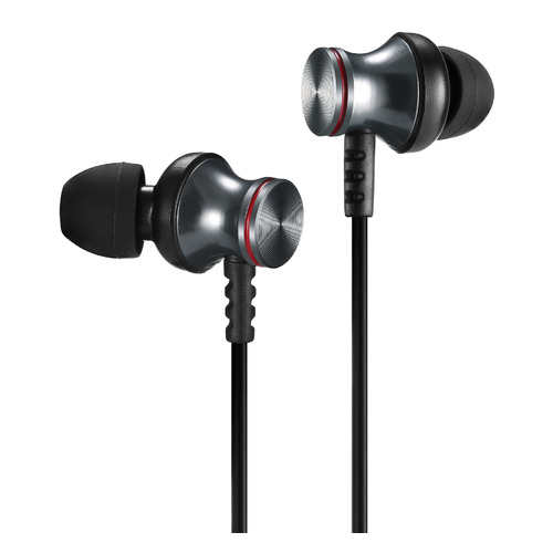 Гарнитура Digma BT-02 Magnetic, Bluetooth, вкладыши, серый [e708bt grey]