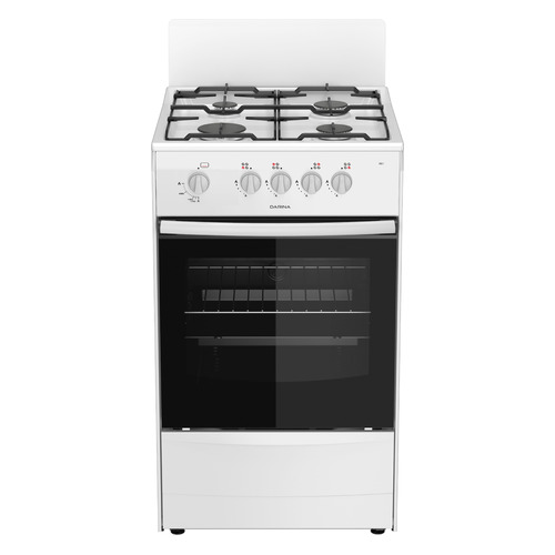 Газовая плита Darina A 3001 W, газовая духовка, сталь, белый