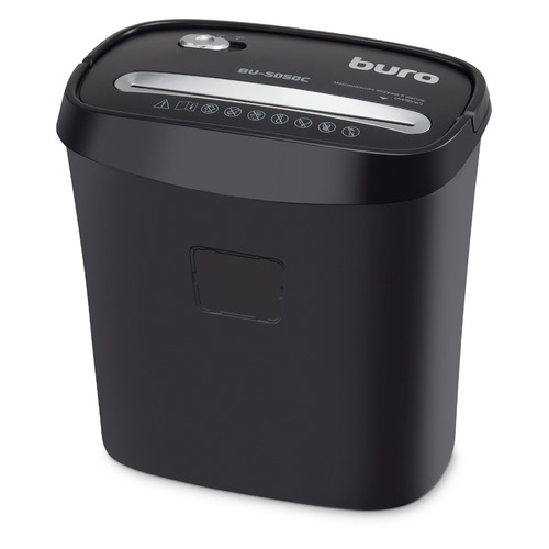 Уничтожитель бумаг Buro Home BU-S050C, P-3, 5х35 мм, 5 лист. одновременно, 13л [os050c]