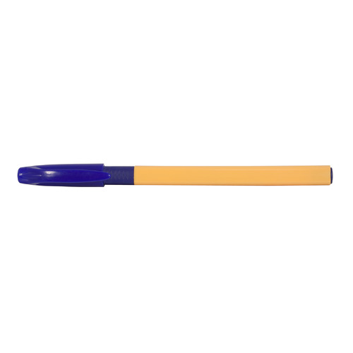 Ручка шариков. Cello TRIMATE GRIP (TRIG-21B) желтый d=0.7мм одноразовая ручка линия 0.5мм треугол. р 12 шт./кор