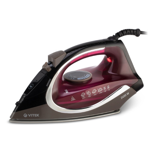 Утюг Vitek VT-8309 BK, 2400Вт, черный [8309-vt-01]