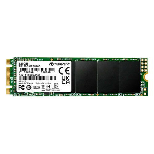 SSD накопитель Transcend TS120GMTS820S 120ГБ, M.2 2280, SATA III