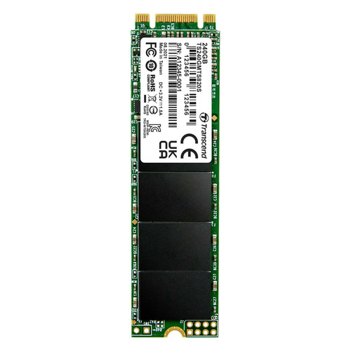 SSD накопитель Transcend TS240GMTS820S 240ГБ, M.2 2280, SATA III