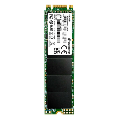 SSD накопитель Transcend TS480GMTS820S 480ГБ, M.2 2280, SATA III