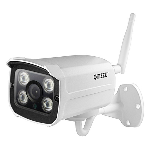 Камера видеонаблюдения аналоговая Ginzzu HWB-2032A, 1080p, 3.6 мм, белый [00-00001150]